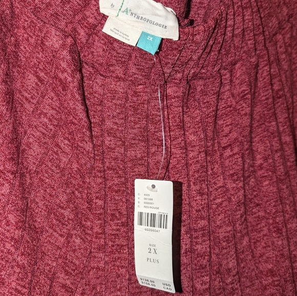 NWT Anthropologie Pauline Midi Boho Sweater Skirt, Plus Size 2X - Picture 6 of 9